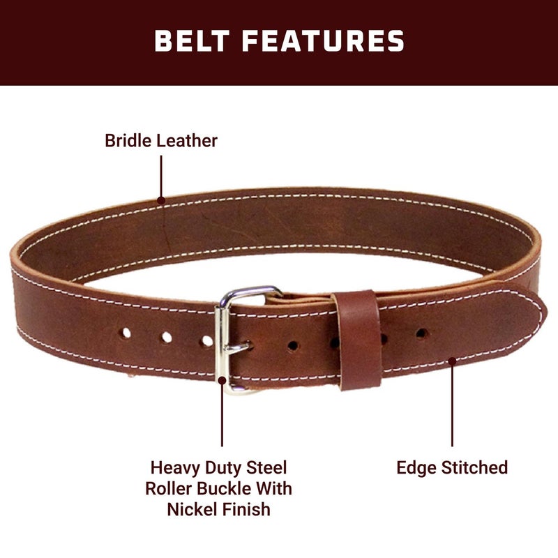 Occidental Leather 2" Leather Work Belt - X-Large - Image 3